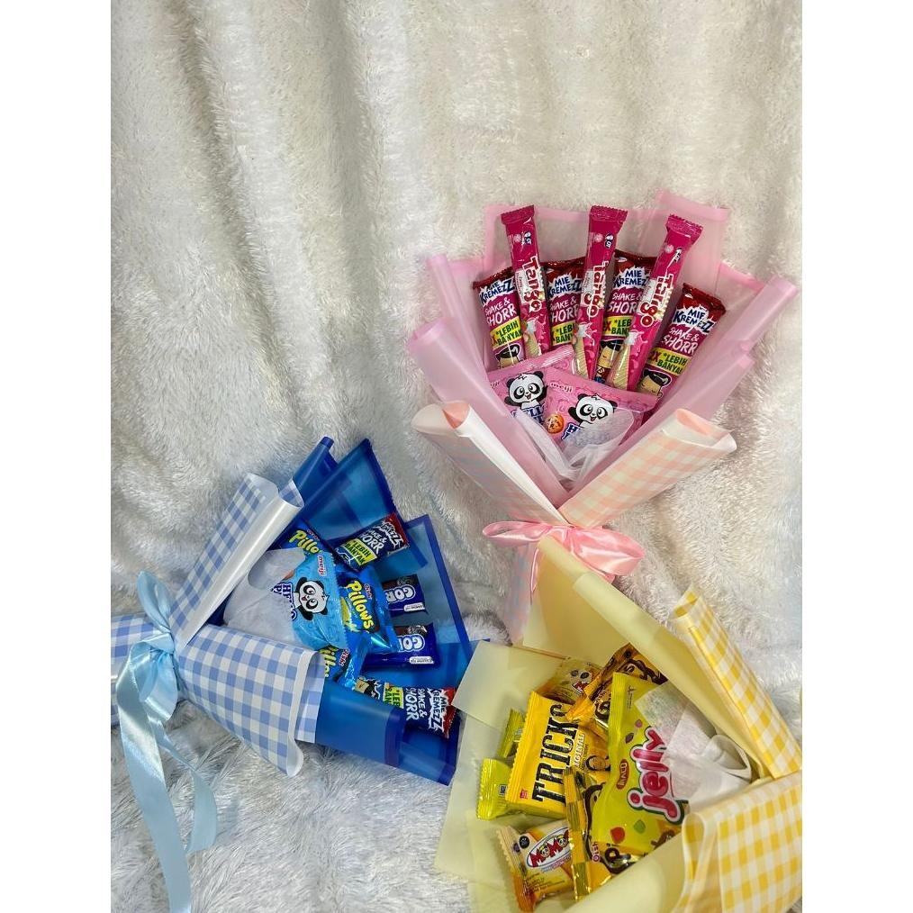 

(Ready Stock) FREE PACKING Bouquet / Buket Snack untuk Wisuda / Hari Ibu / Ulang Tahun / Hadiah / Anniversary / Valentine / Hari Guru