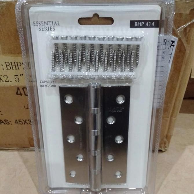 Engsel Pintu 5 Inch 3Mm Paloma Stainless Bhp 414