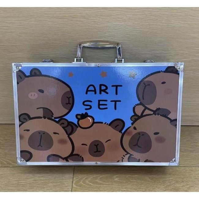 

Set Alat Lukis Anak Koper Crayon Art 145 Pcs Brush Pen Crayon Art Set Koper Set Crayon Mewarnai Anak Alat Lukis Anak 145Pcs Krayon Koper Anak 145 Pcs