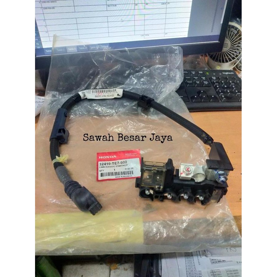 Starter Cable - Kabel Sekring Sekering Terminal Aki Honda Brio Mobilio Original