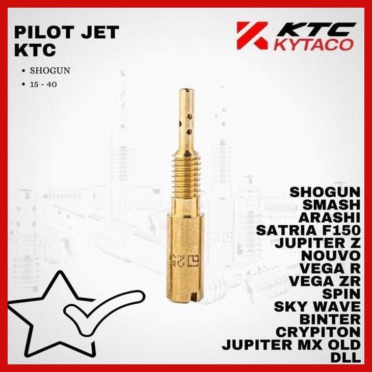 [WMK] PILOT JET KTC SHOGUN / JUPITER MX / SATRIA FU 150