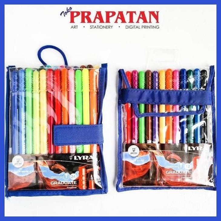 

( SEKOLAH / LUKIS ) READY SPIDOL LYRA GRADUATE FINELINER MARKER WALLET (SENI / MENGGAMBAR / ART / KERAJINAN ) GOOD QUALITY