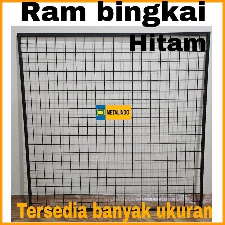 Jaring Ram bingkai besi tebal kawat ram display wiremesh kawat jaring display accesories