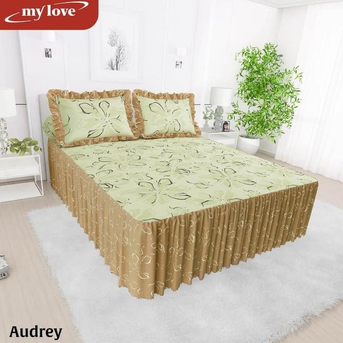 Sprei Rumbai 180x200 My Love / Seprai 160x200 My Love Rumbai Tinggi 30