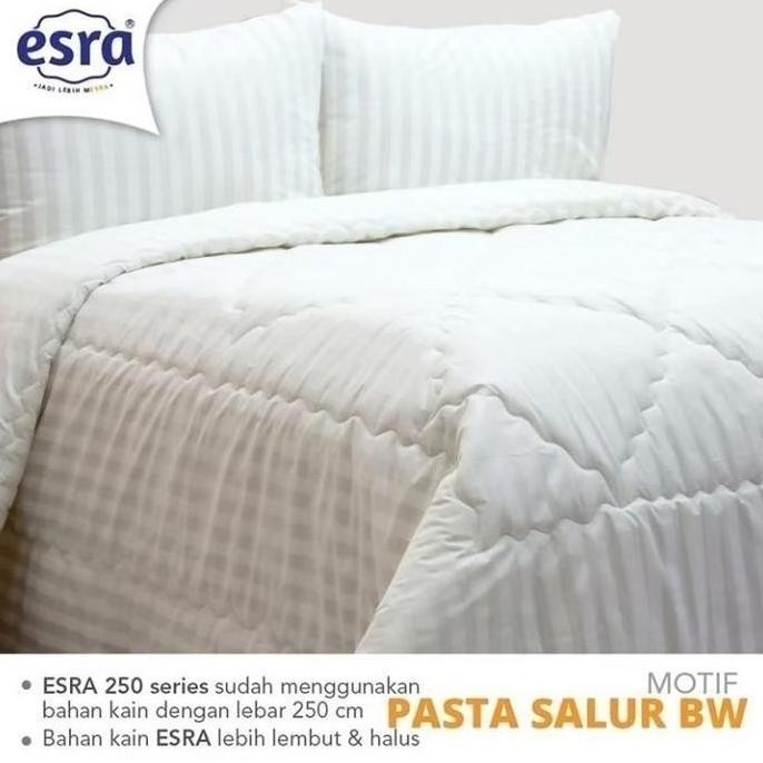 SPREI SET KATUN ESRA PASTA SALUR BW