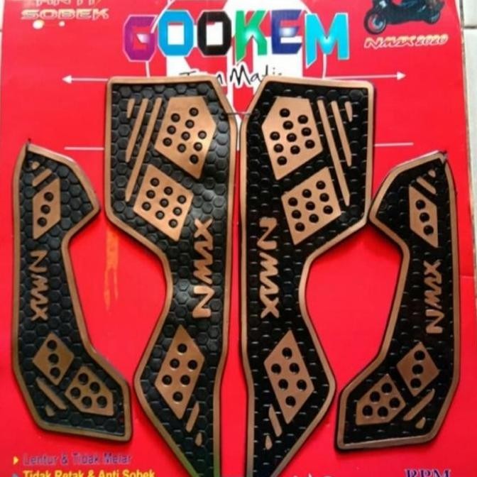 KARPET YAMAHA NMAX NEW 2020 2021 BORDES PIJAKAN KAKI NMAX 2020 2021