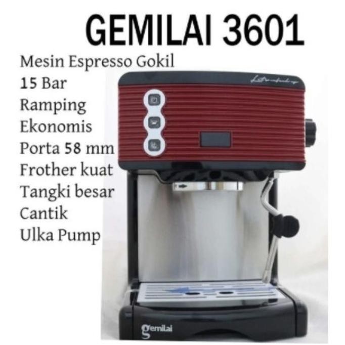Buruan serbu] SUPER MURAH MESIN KOPI GEMILAI CRM3601