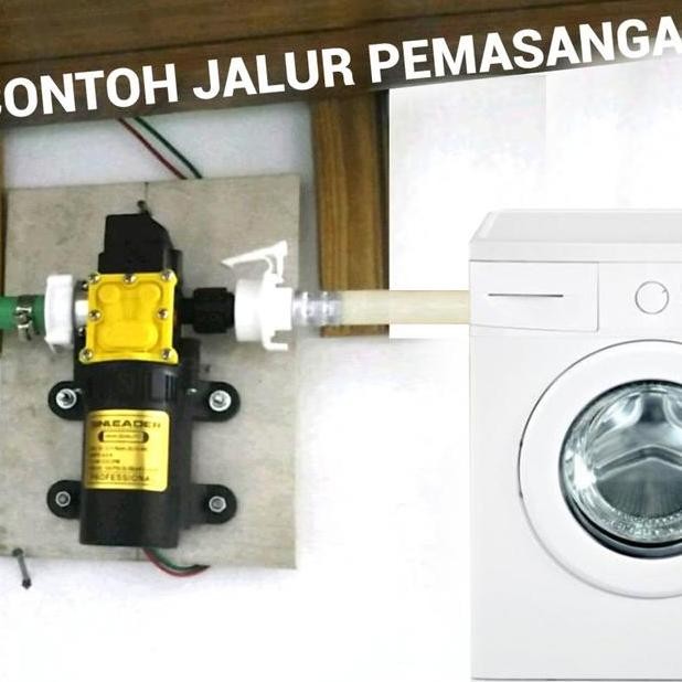 Pompa Booster Pendorong Air Mesin Cuci Otomatis Pompa Tekanan Tinggi