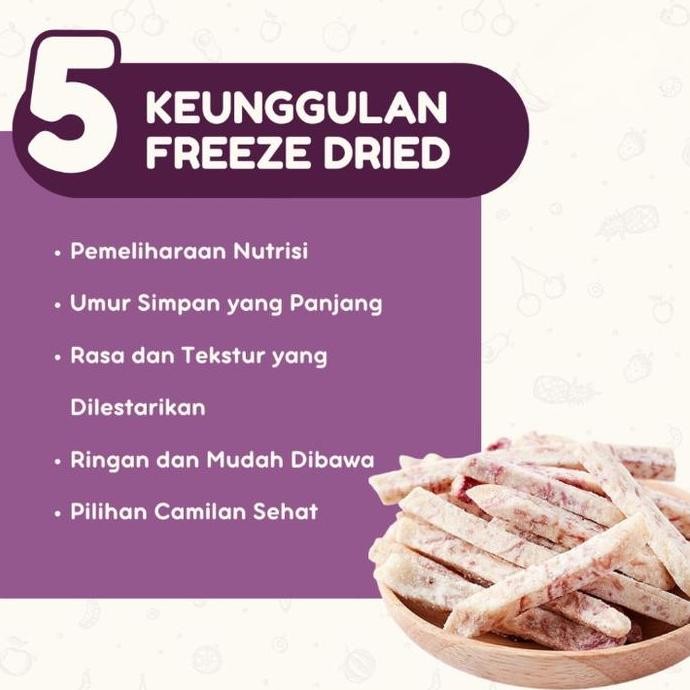 

Keripik Talas Crispy Cemilan Diet Sehat Snack Kripik Freeze Dried Taro