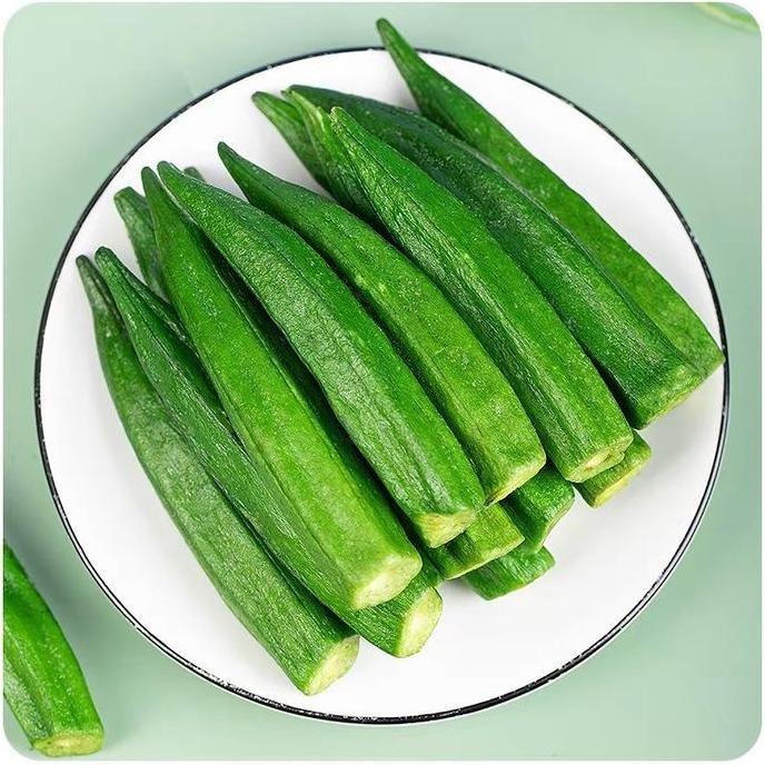 

Keripik Okra Krispi Ocra Crisps Snack Camilan Buah Sayur Sweet Dry