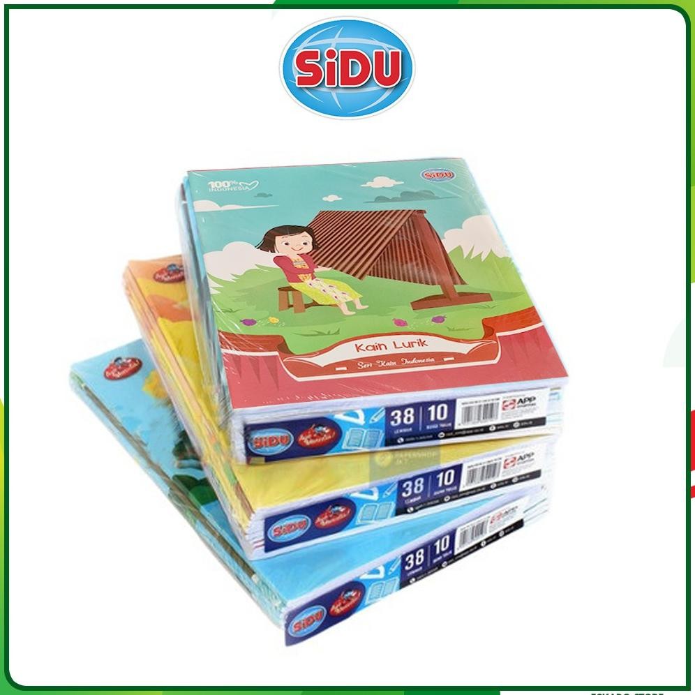 

Buku Tulis SIDU 38 / Sinar Dunia 38 Lembar