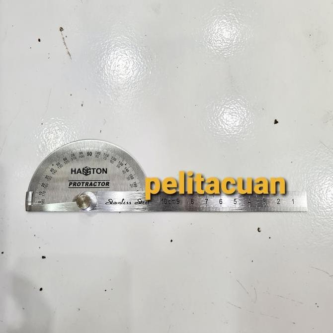 

Penggaris Busur Derajat Prohex Stainless TM