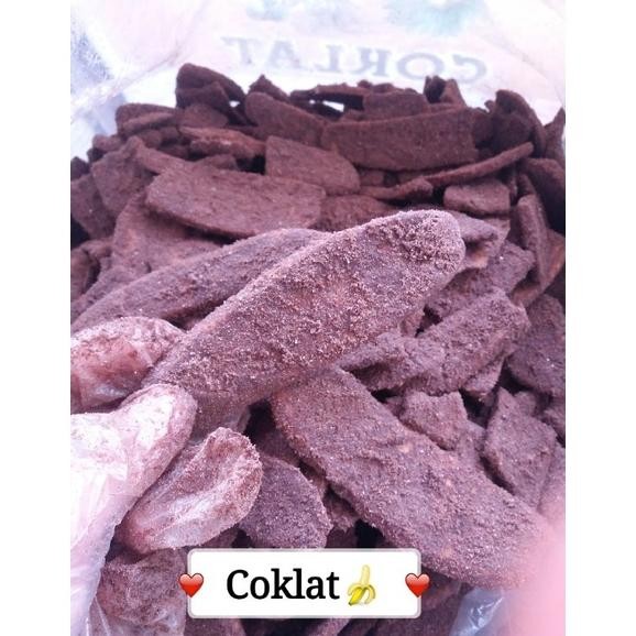 

Kuke Termurah!! 1 Kg Keripik Pisang Coklat Lampung & Aneka Rasa Khas Lampung / Keripik Pisnag Kepok(Panjang) Oh34