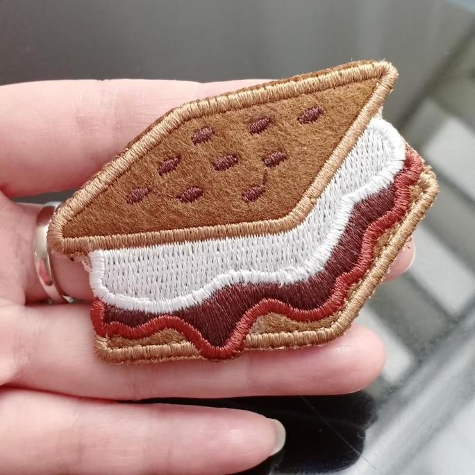 

hanya disini] patch bordir biscuit/patch baju/bordir tempel