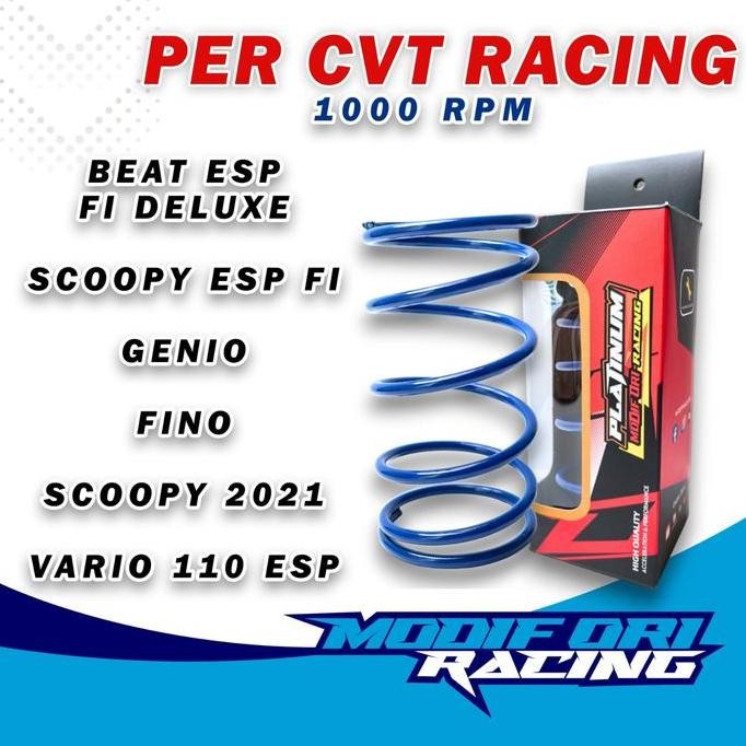 PER CVT Racing BEAT FI injeksi Per CVT 1000 Rpm Scoopy ESP Genio Spacy TERMURAH