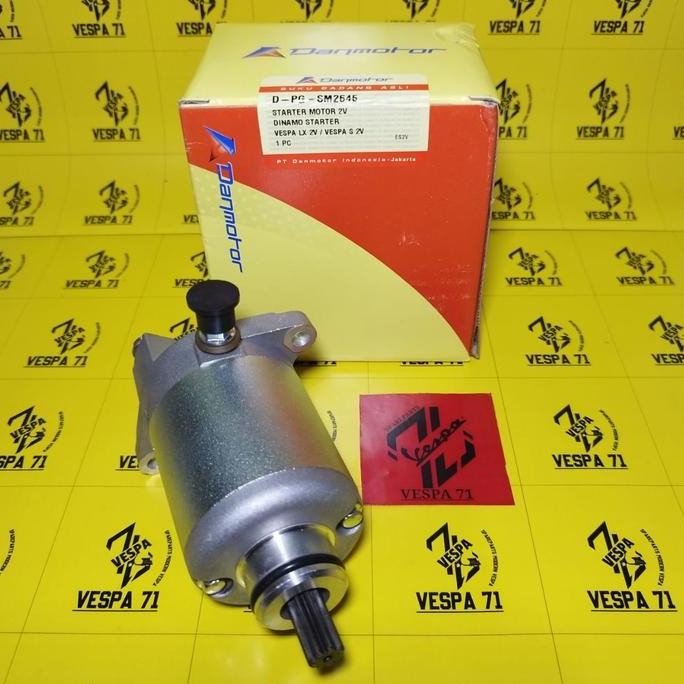 Dinamo Stater Vespa 2V Dinamo Starter Vespa Matic Lx S 2V Danmotor