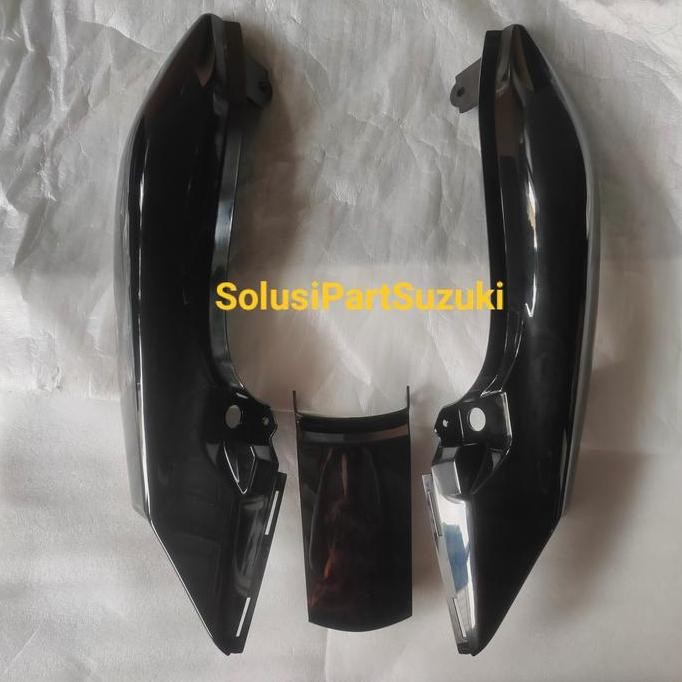 Set cover Body Belakang Kanan, Kiri, Tengah Suzuki New Thunder 125 HAK MURAH