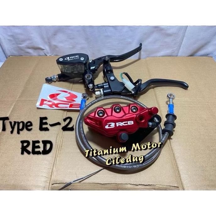 Paketan Master Rem Rcb 1set Kaliper Rcb Selang Rem Rcb Semua Motor