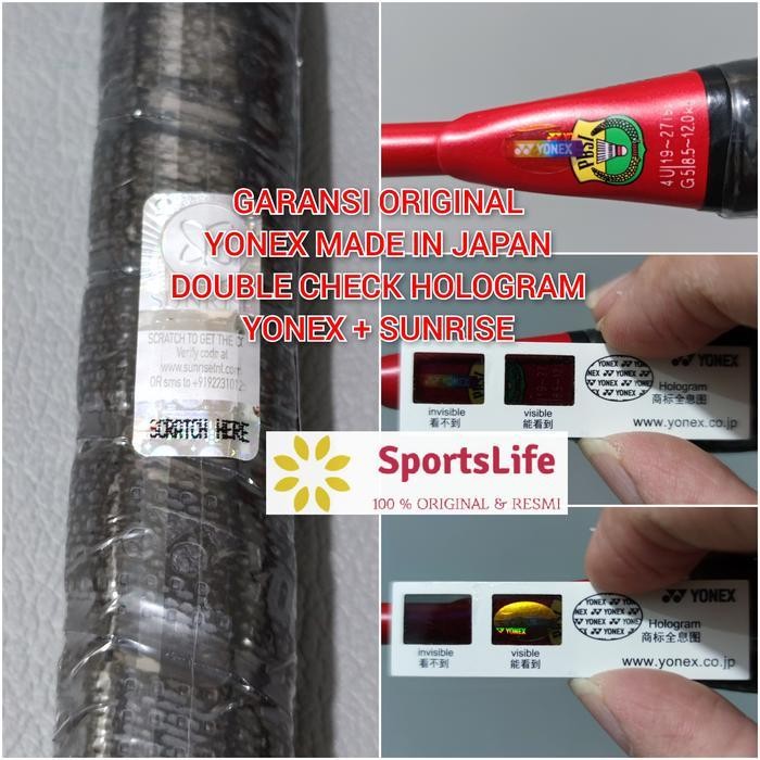 Raket Badminton Yonex Arcsaber 11 Pro Original Made In Japan
