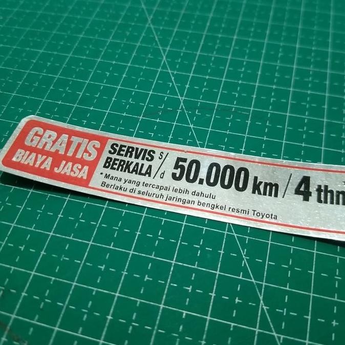 

ready Stiker Service Berkala