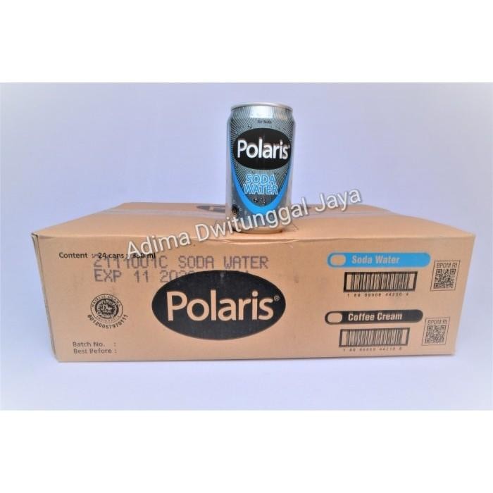 

Polaris Soda Water / Air Soda Polaris Kaleng 24X330Ml - Karton Terlaris Best Quality 100% Original