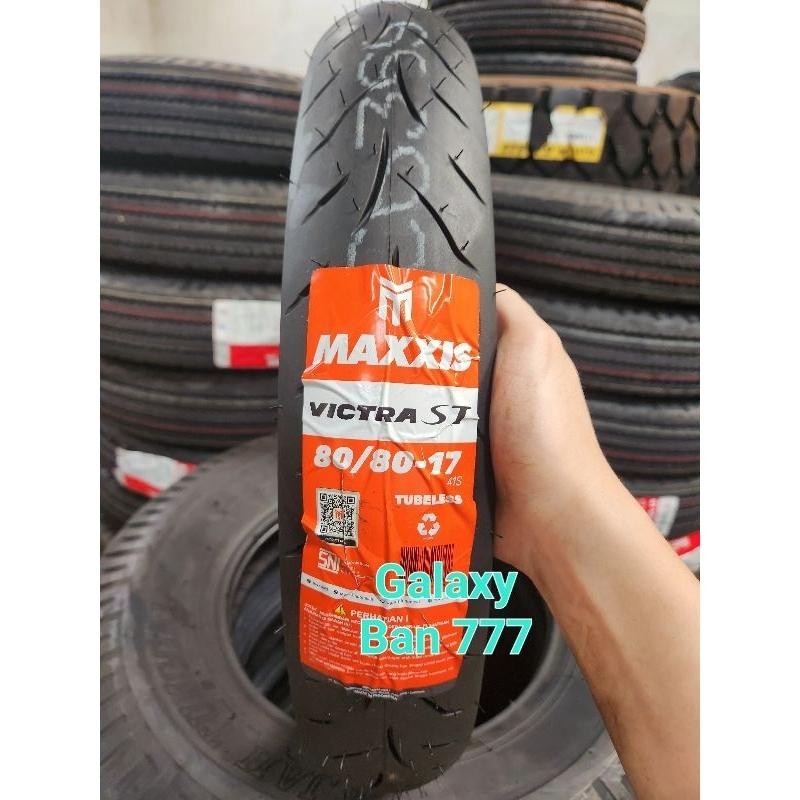 Ban Motor Maxxis Victra S98St 80/80 Ring 17 80/80-17 Tubeless Terlaris Best Quality 100% Original