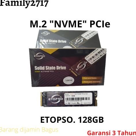 M.2 "NVME" 128GB PCIe