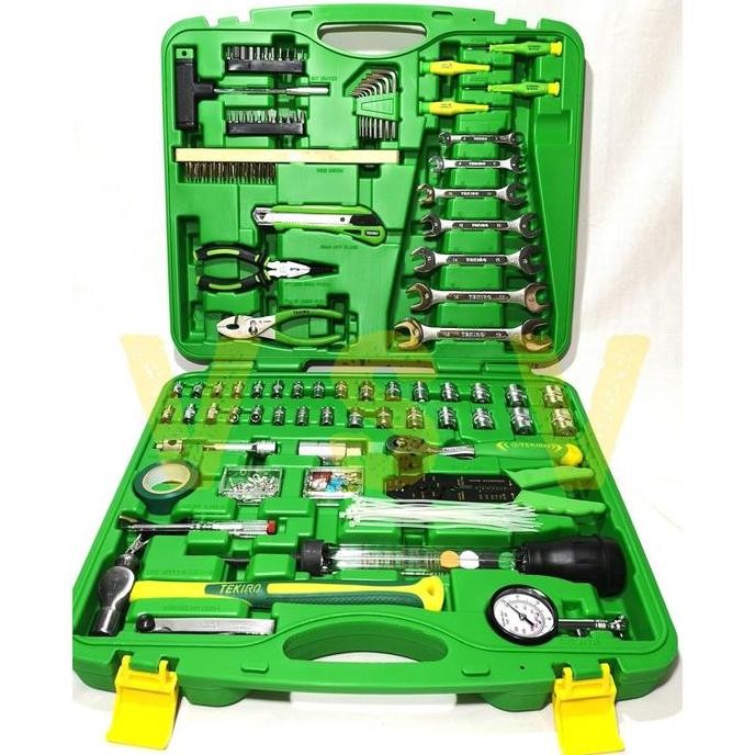 TEKIRO TOOL SET 130 PCS / TOOLSET TEKIRO 130 pcs / Mekanik tool set / mechanic TEKIRO