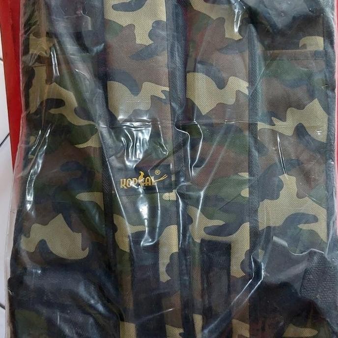 Ransel Tas Sangkar Burung Kopral kotak dan bulat
