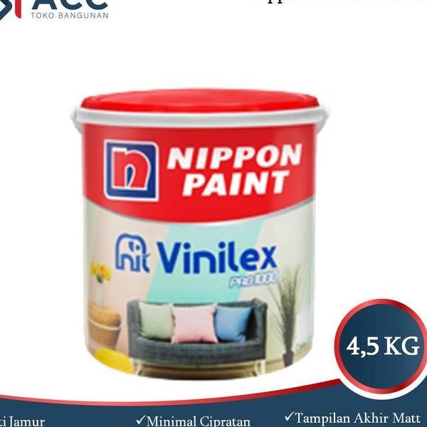 Cat Tembok Vinilex Pro 1 Warna Putih 5 Kg