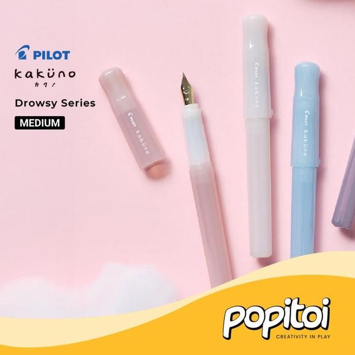 

Pilot Kakuno Madoromi Drowsy Color Series Fountain Pen Medium Fine Pena Co