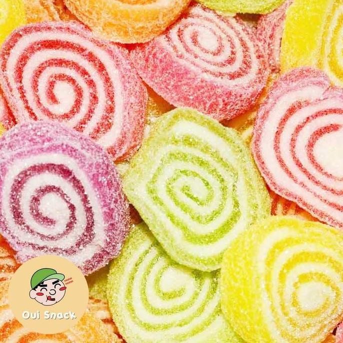 

500Gr Jelly Thailand / Permen Jeli Rasa Buah Kiloan (Kotak/Roll)