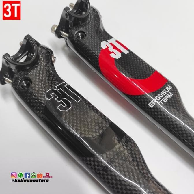 3T CARBON AERO SEATPOST BIKE ROADBIKE XC MTB GRAVEL MINIVELO SEAT POST ORIGINAL DAN TERPERCAYA