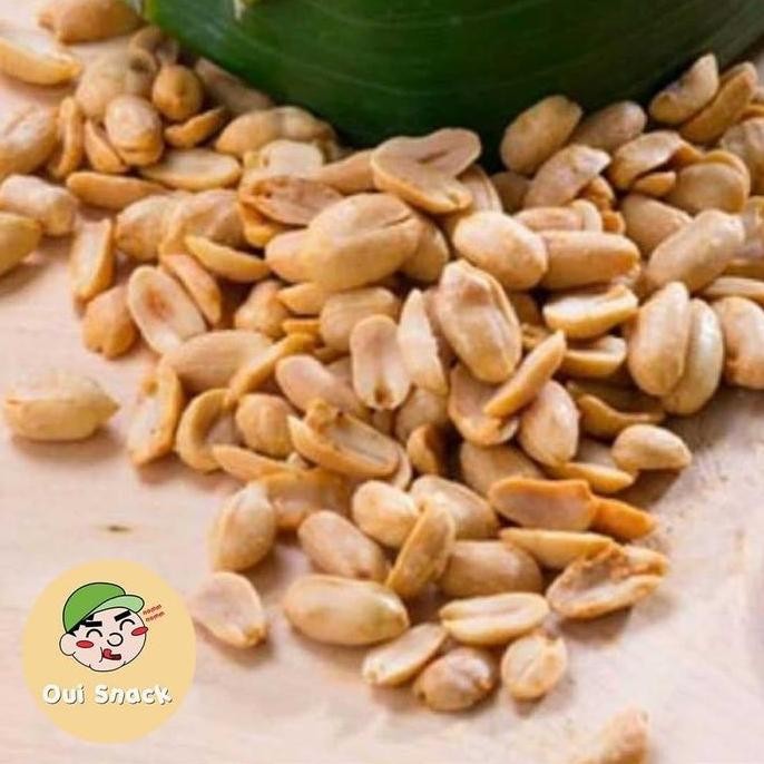 

500Gr Kacang Bawang Oven Jumbo - Kacang Bali Asin | Oui Snack
