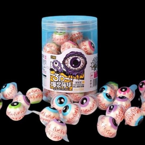 

Permen Bola Peach Meleleh Planet Gummy Jelly Permen Buah Unik Lucu