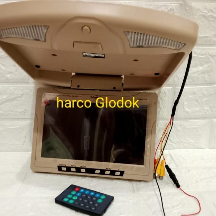 Tv roof Hollywood HW-939A LCD TFT digital color HOLLYWOOD 9 inch kualitas gambar jernih
