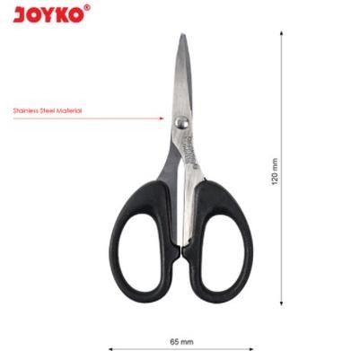 

Berkualitas 1Pcs Gunting Joyko Sc-828 Scissors Kertas Karton Kain Tajam Stainless Sc 828 Kecil Murah Atk Grosir Promo