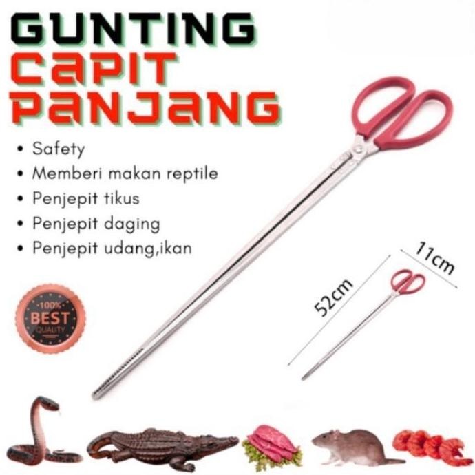 

Terlaris Gunting Capitan Penjepit Panjang Reptil Tikus 52 Cm