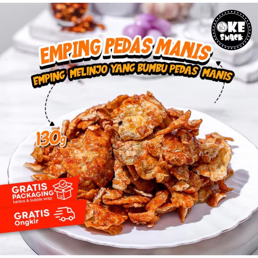 

Emping Pedas Manis Padang 130g