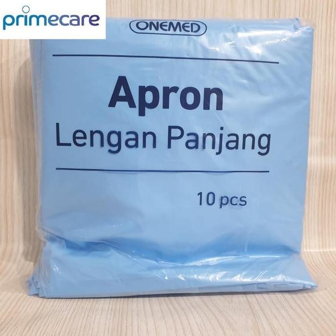 

Terlaris Apron Plastik Lengan Panjang Onemed Pack Isi 10Pcs