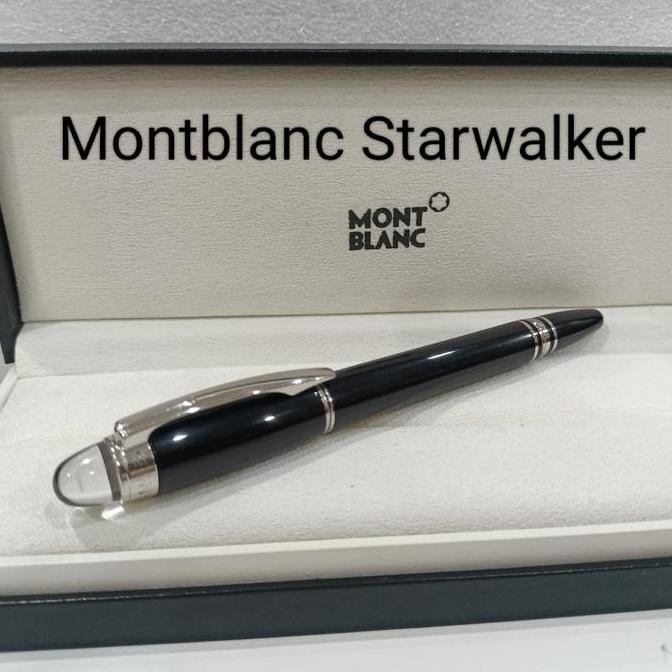 

Pena Mont Blanc Original Starwalker Platinum Rollerball N St Dupont 01 Co