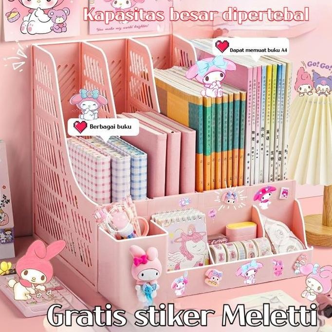 

[SOSHOP] COD RAK BUKU RAK PENYIMPANAN DESKTOP ORGANIZER FILE ORGANIZER BOX FILE RAK PENA