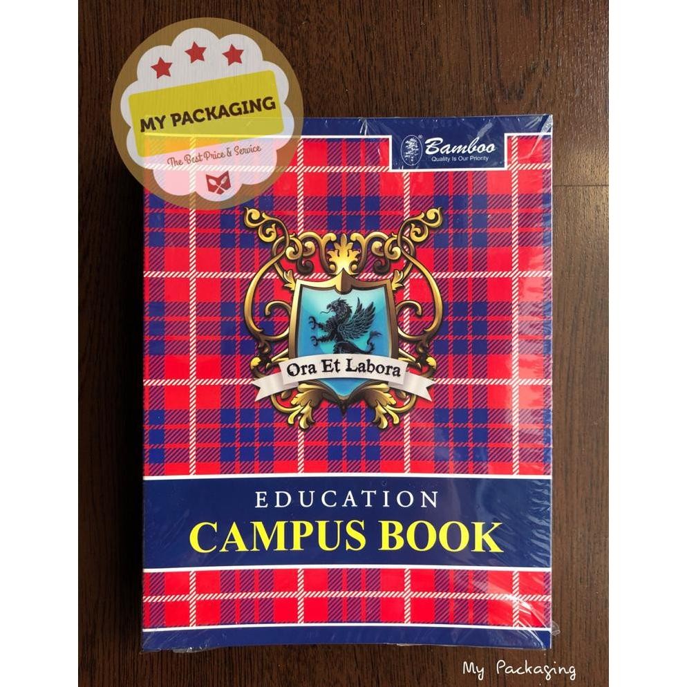 

Cod Buku Tulis Kwarto 38 Tebal 10 Buku - Elegant Merek Bamboo Bukan Sidu My56