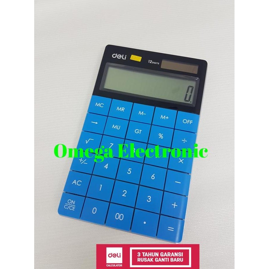 

New Product - Deli E1589 Calculator Desktop Kalkulator Stylish Office 1589 Kantor Kiarastoreku