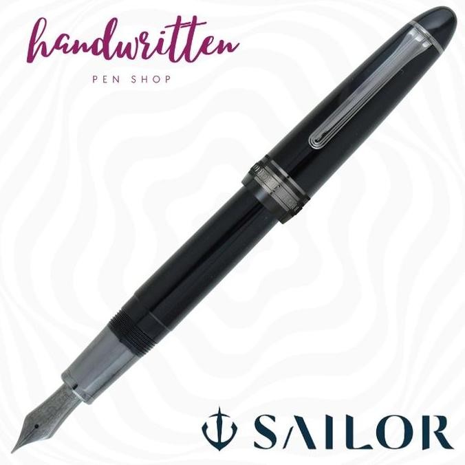 

Sailor Profit 1911 Large Black Luster Fountain Pen Co