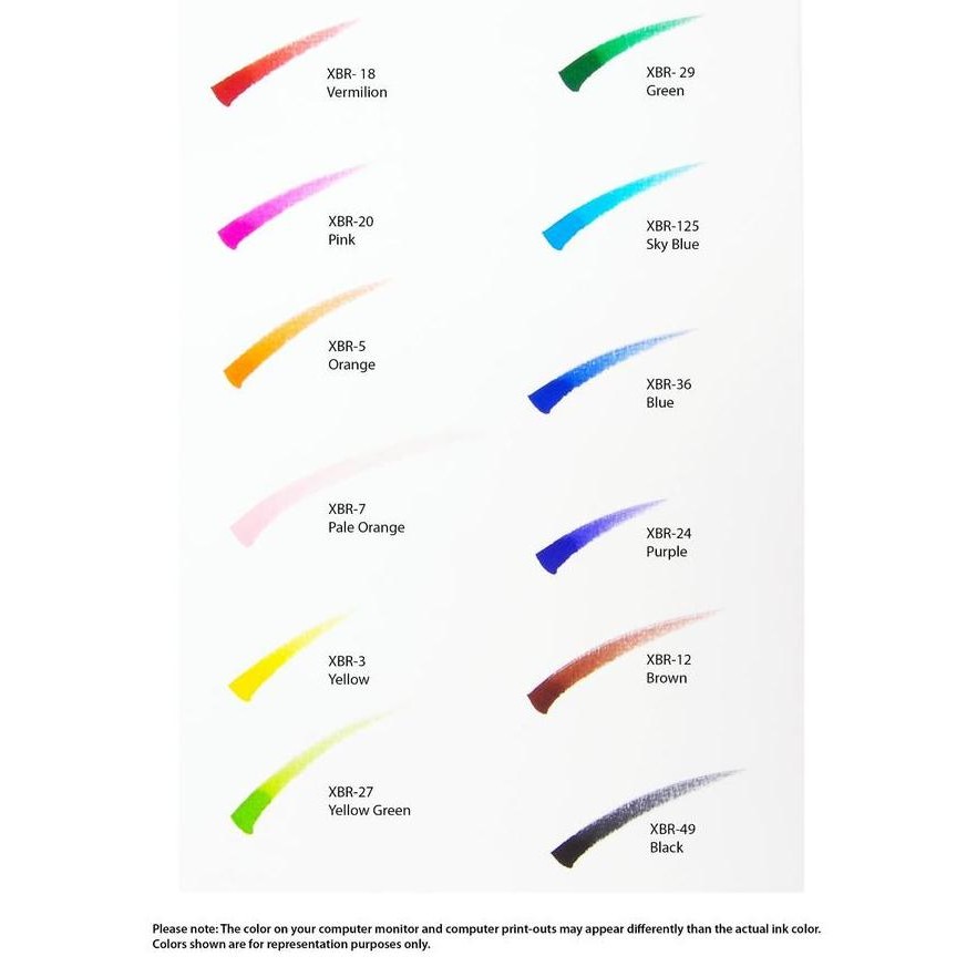 

New Product - Sakura Koi Coloring Brush Pen - 12 Color Set / Coloring Brush Isi 12 Kiarastoreku
