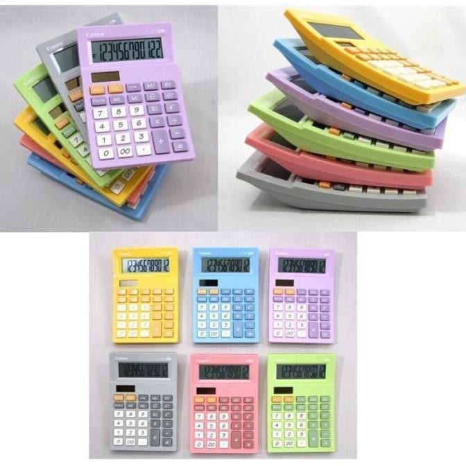 

New Product - Kalkulator Canon As 120V Warna Ungu Kalkulator Anank Sekolah Kiarastoreku