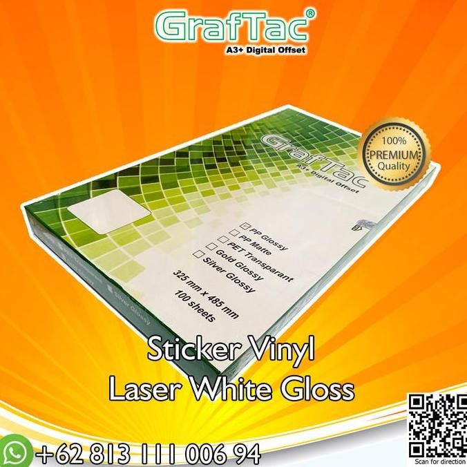 

New Product - Stiker Vinyl Laser A3+ Graftac Ecer Kiarastoreku