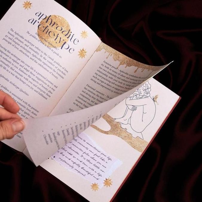 

Aphrodite'S Journal By Dreamy Moons | Guided Journal By Annie Tarasova Co