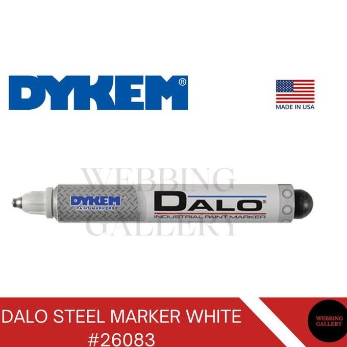 

Dalo Steel Marker White / Spidol Dalo Putih Co